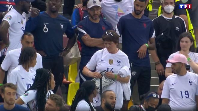 France-Suisse : les images de la brouille en tribunes entre Véronique Rabiot et les proches de Mbappé