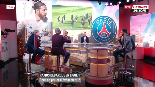 L'Équipe du Soir - extrait : Sergio Ramos débarque en Ligue 1, peut-on parler d'événement ?