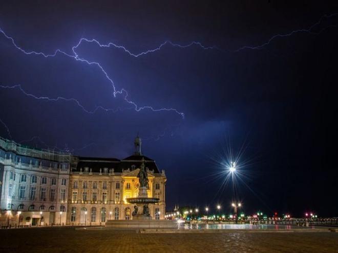 Météo France place la Gironde en vigilance jaune pour risques d’orages