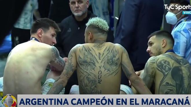 Copa America: Paredes raconte la conversation avec Neymar et Messi après la finale