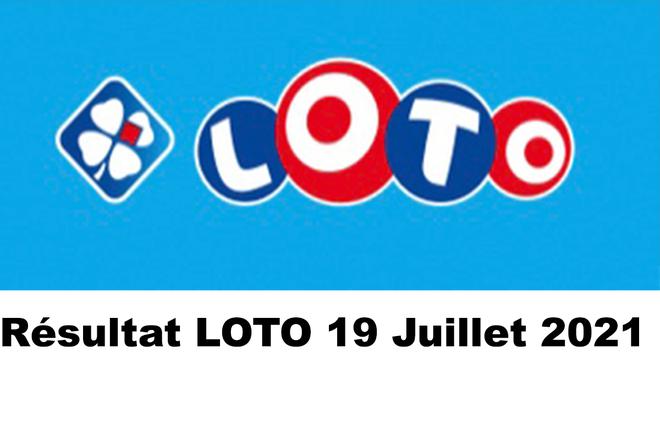 Résultat LOTO 19 juillet 2021 tirage FDJ du jour avec Joker+ et codes loto gagnants