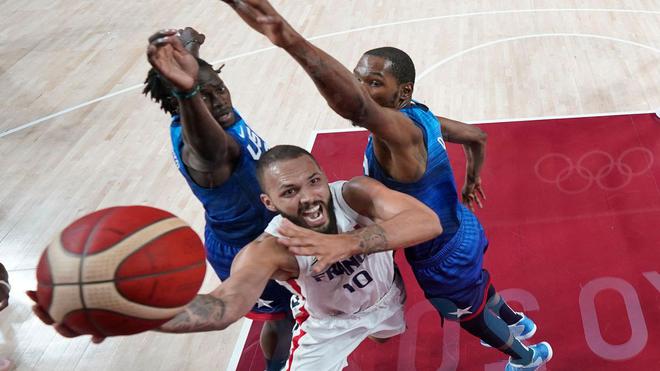 JO de Tokyo : «Ce n’est qu’un match de poule», pas d’euphorie pour Evan Fournier après l’exploit face aux Américains