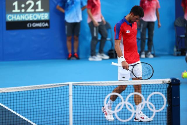 JO - Tennis (Hommes) - Novak Djokovic laisse échapper la médaille de bronze en simple contre Pablo Carreño Busta aux JO de Tokyo