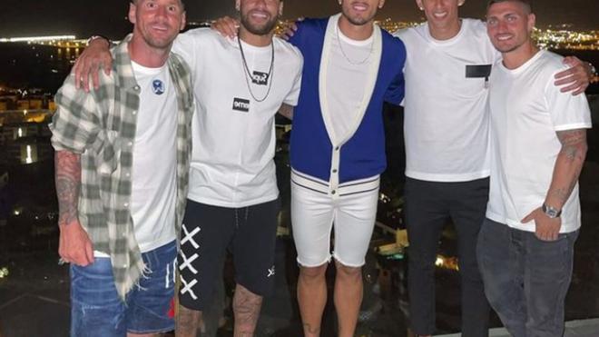 PSG : Neymar et Parisiens réunis à Ibiza avec Messi