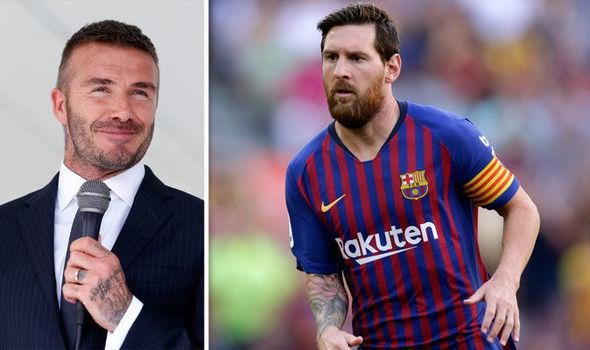 PSG : David Beckham envoie un message à Lionel Messi