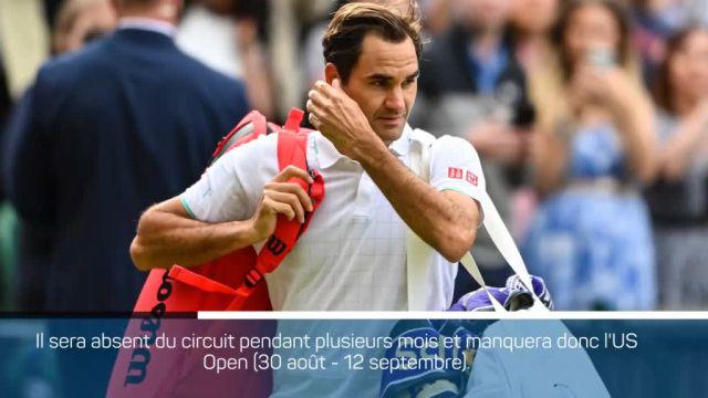 Tennis - ATP - Roger Federer de nouveau opéré du genou droit et forfait pour l'US Open