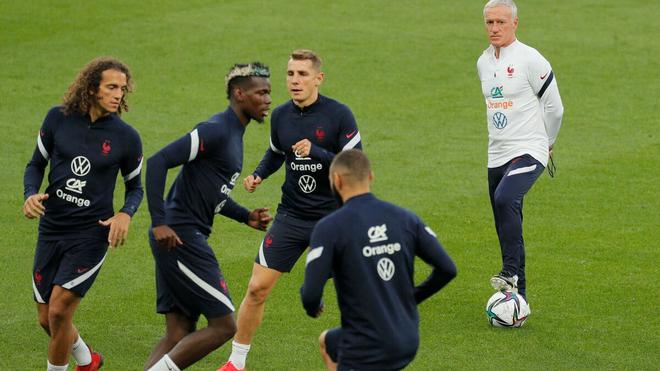 Ukraine-France : Deschamps brouille les pistes pour la compo, Lemar s’entraîne à part