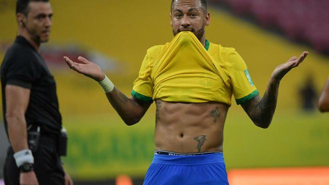 Qualifications du Mondial 2022 : le Brésil de Neymar bat le Pérou 2-0
