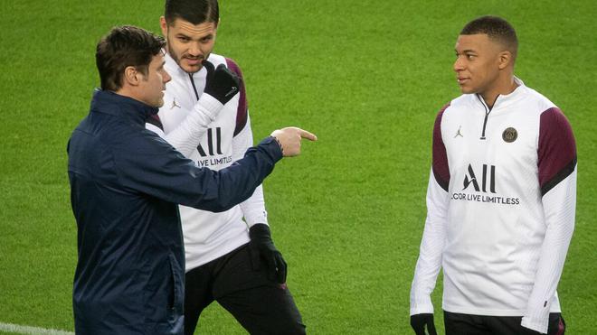 PSG-Clermont : Mbappé, Icardi et Kimpembe à l’entraînement