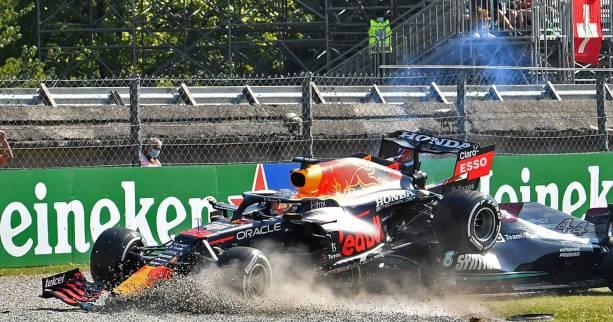 F1 - GP d'Italie - Lewis Hamilton et Max Verstappen s'accrochent et abandonnent au Grand Prix d'Italie