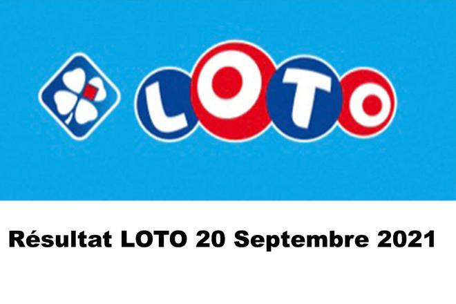 Résultat LOTO 20 septembre 2021 tirage FDJ du jour avec Joker+ et codes loto gagnants