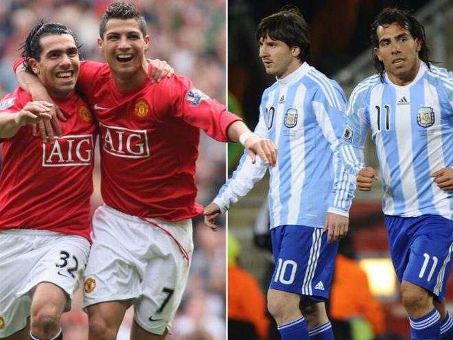 Carlos Tevez : « Jouer avec Ronaldo et Messi est mauvais »