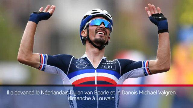 Cyclisme - Mondiaux (Hommes) - Le doublé mondial de Julian Alaphilippe en chiffres