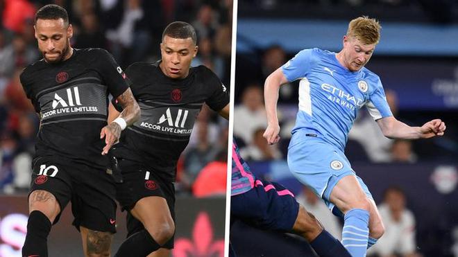 Neymar, De Bruyne, Mbappé... Qui a l'effectif le plus cher entre le PSG et Manchester City ?