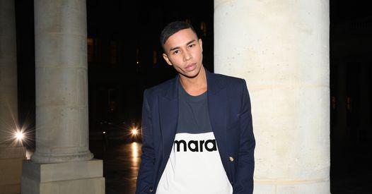 Le guru de la mode Olivier Rousteing révèle avoir été gravement brûlé