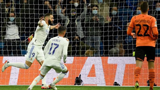 Karim Benzema marque le 1000e but du Real Madrid en Ligue des champions