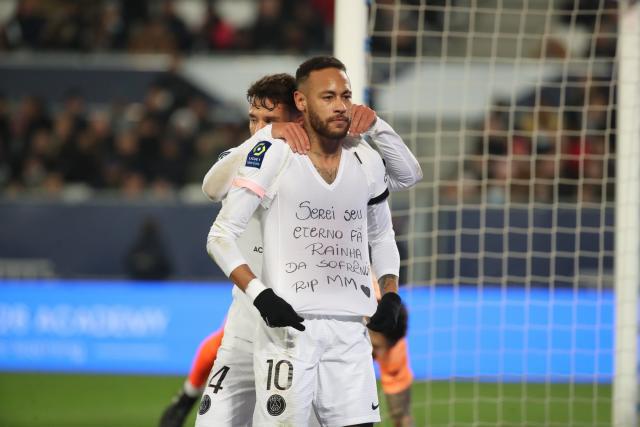 Foot - L1 - PSG - Neymar dédie son but contre Bordeaux à la chanteuse brésilienne Marilia Mendonça, décédée dans un accident d'avion