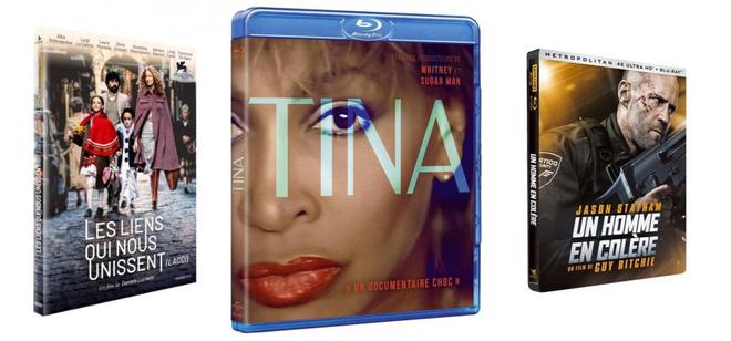 La sélection DVD de la rédaction : « Les liens qui nous unissent », « Tina » et « Un homme en colère »