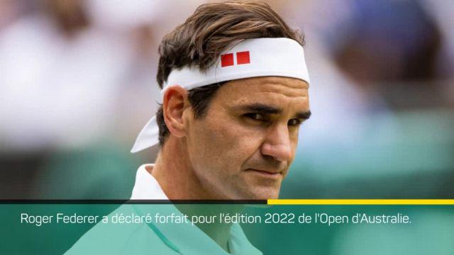 Roger Federer déclare forfait