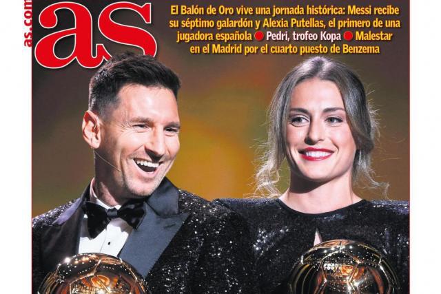 Foot - Ballon d'Or - Presse - Pour la presse argentine, le Ballon d'Or de Lionel Messi « porte le sceau de la sélection nationale »