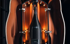 Bugatti et Champagne Carbon dévoilent "La Bouteille Noire".