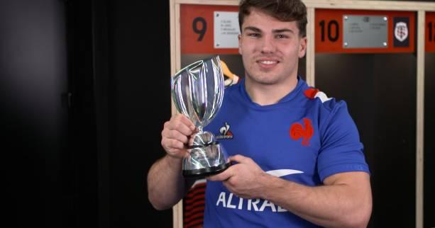 Rugby - WR - Le demi de mêlée français Antoine Dupont élu meilleur joueur de l'année par World Rugby