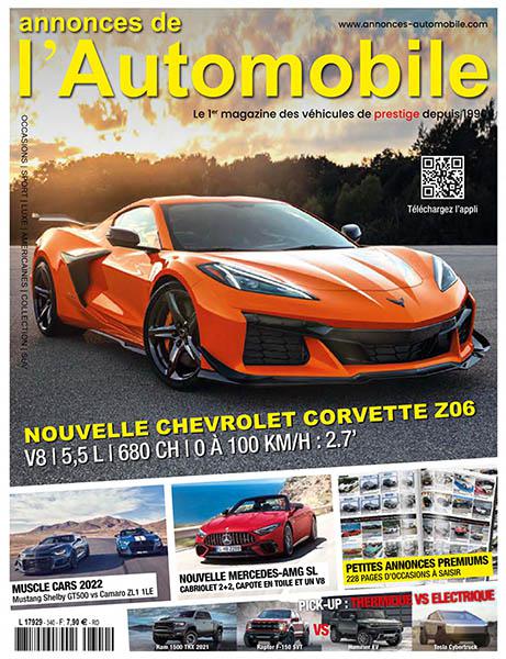 Annonces Automobile - Décembre 2021 (No. 340)
