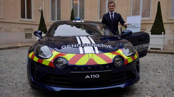 Assemblées à Dieppe, les premières Alpine de la Gendarmerie livrées au ministère de l’Intérieur