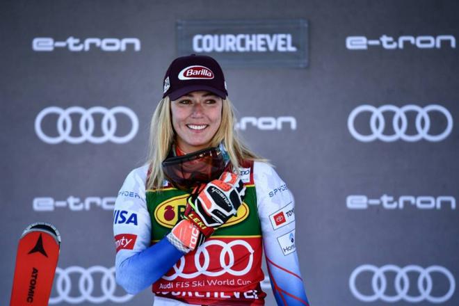 Ski alpin: Shiffrin remporte le géant de Courchevel, Worley 5e