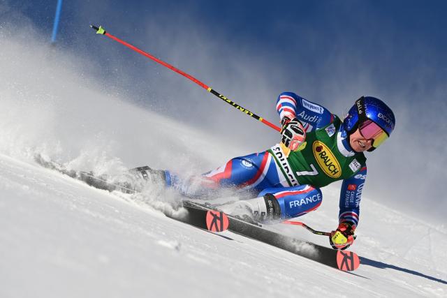 Ski alpin - CM (Femmes) - Sara Hector en tête du géant de Courchevel devant Tessa Worley et Mikaela Shiffrin