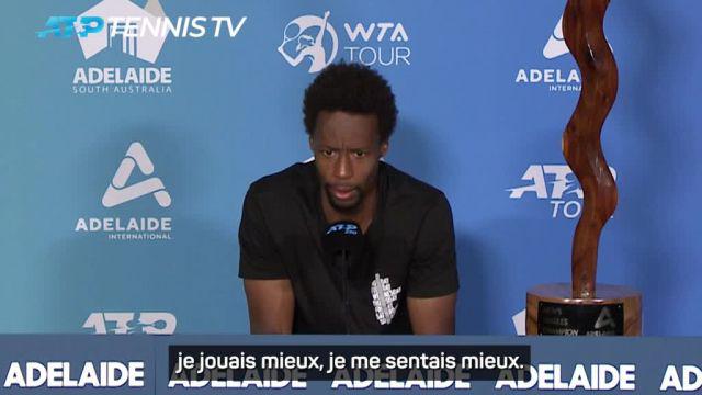 Tennis - ATP - Adelaïde - Gaël Monfils remporte le premier titre de l'année à Adélaïde