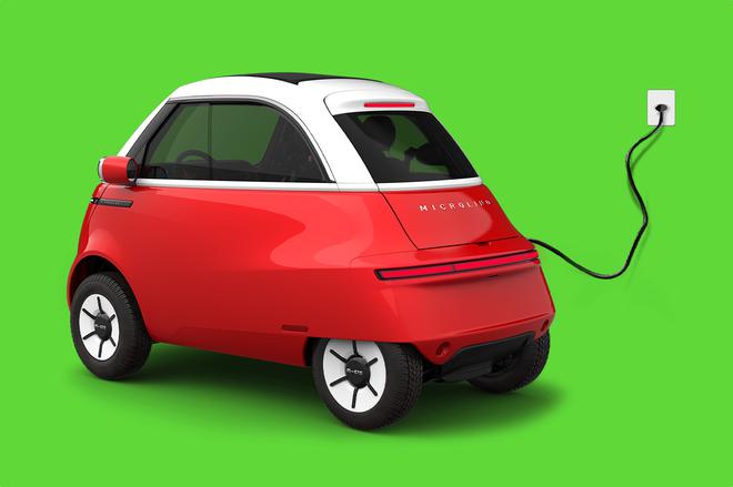 La toute petite voiture Microlino sera disponible en mars