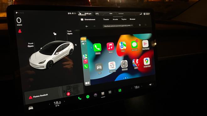 CarPlay d’Apple dans une Tesla est possible avec un Raspberry Pi