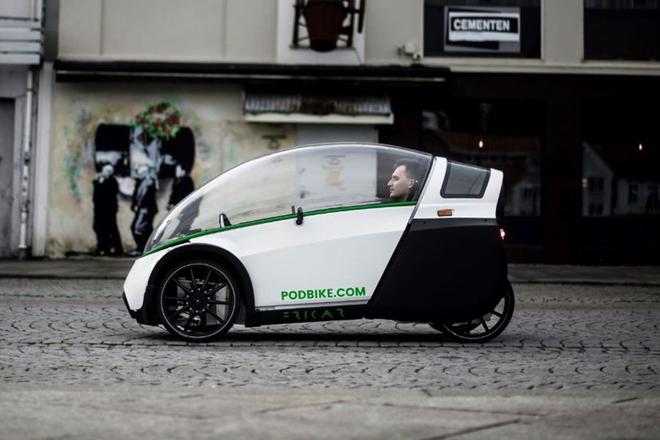 FRIKAR, un étonnant “vélo électrique” norvégien intégralement caréné