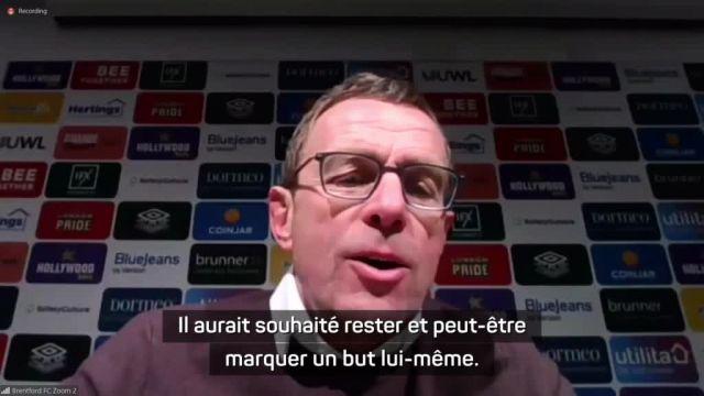 Foot - Angleterre - MU - Ralf Rangnick (MU) sur la sortie de Cristiano Ronaldo contre Brentford : « Je le referai »