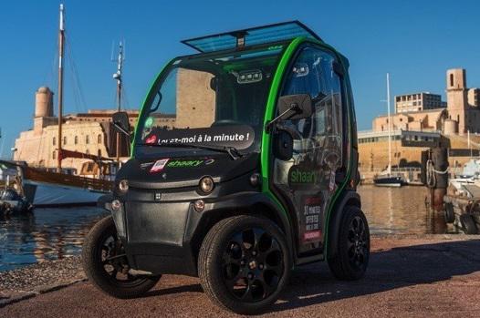 Shaary, un nouveau service d’autopartage électrique à Marseille