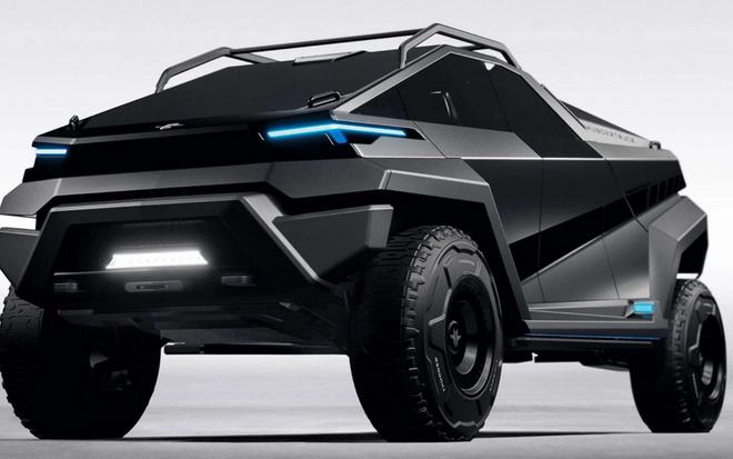 Thundertruck, le pick-up électrique encore plus futuriste que le Tesla Cybertruck