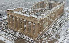 Chute de neige en Grèce : un record depuis 1968