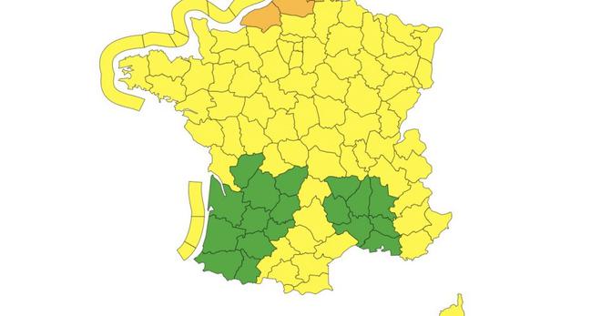 La Bourgogne-Franche-Comté placée en vigilance jaune « vent violent »