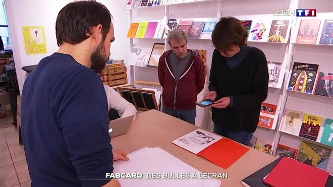 Fabcaro : des bulles à l'écran