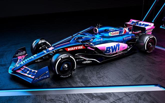 Alpine présente sa Formule 1 version 2022