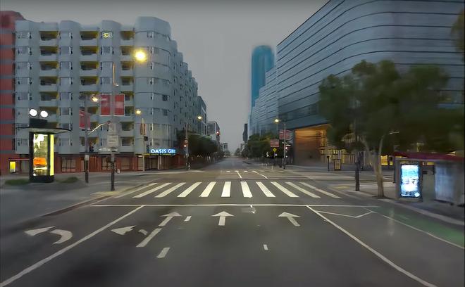 Un quartier de San Francisco virtuel créé en détail via des voitures autonomes