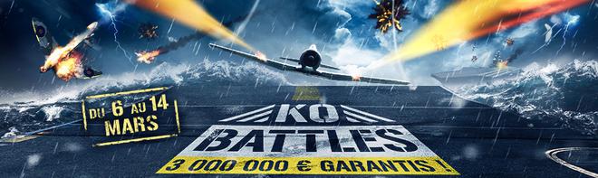 KO Battles : 60 tournois et 3 millions garantis sur Winamax