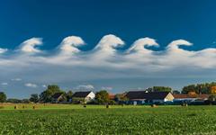 Phénomène météo extraordinaire : les nuages d'ondes de Kelvin-Helmholtz