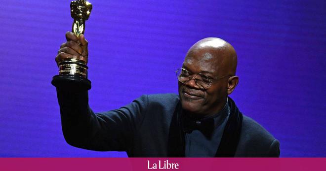 L'acteur américain Samuel L. Jackson reçoit un Oscar d'honneur