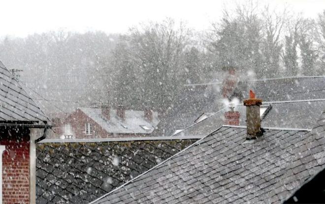 De la neige à Beauvais le 1er avril, et ce n’est pas une blague