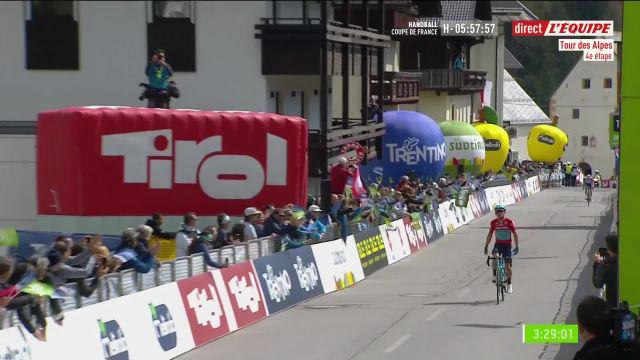 Cyclisme - Tour des Alpes - Miguel Angel Lopez enlève la quatrième étape du Tour des Alpes, Thibaut Pinot deuxième