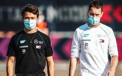 Nyck de Vries au volant de la Williams ce vendredi au GP F1 d’Espagne