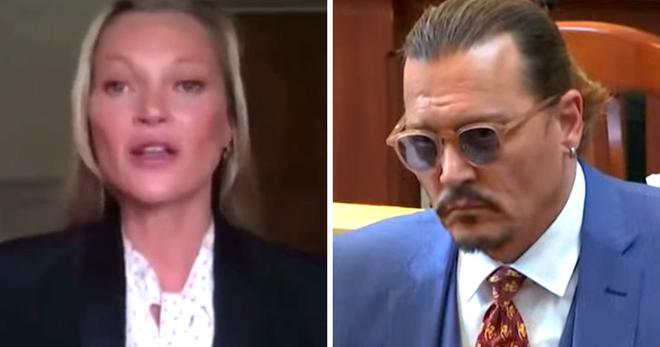 Kate Moss dit que Johnny Depp ne l’a jamais poussée ou jetée dans les escaliers