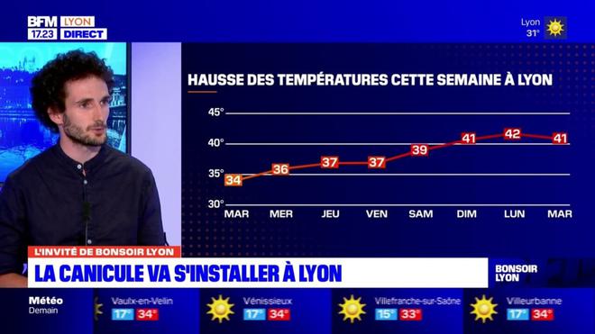 L'invité de Bonsoir Lyon : Ambroise Guiot, météorologiste, conseil à Météo France Centre-Est